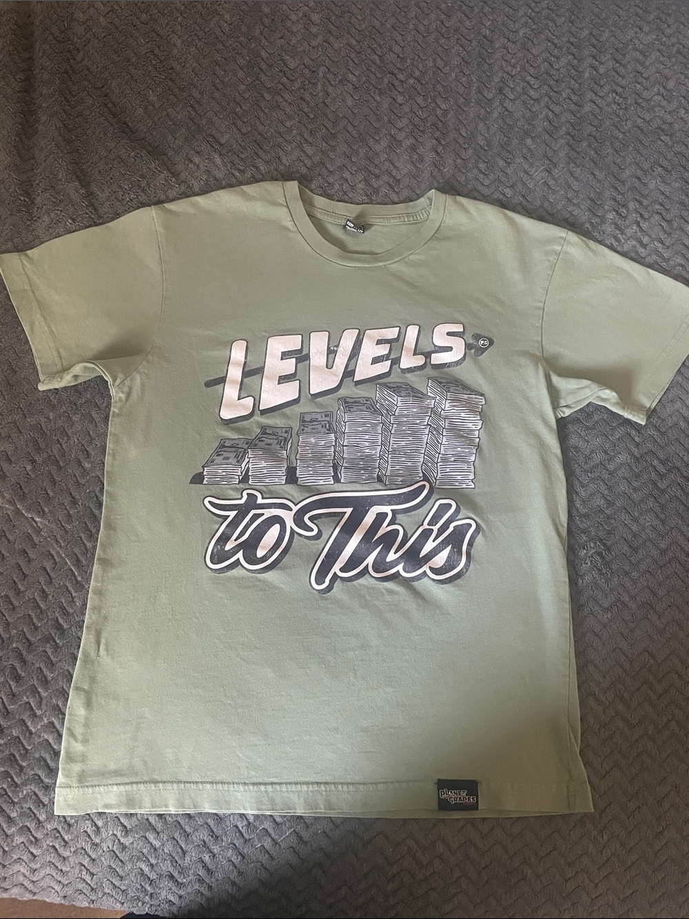 Levels to This Olive Graphic Tee - Mens Short Sleeve